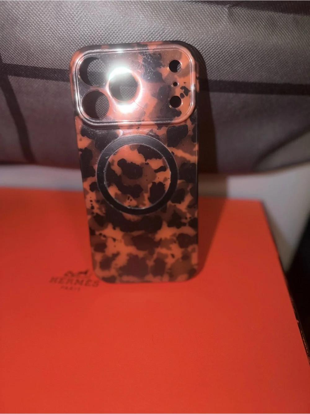 Source Unknown Purple Patchwork Floral Phone Case